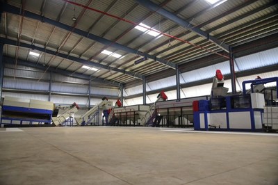 这家南印度塑料回收工厂投产了,每小时可处理1吨废塑料